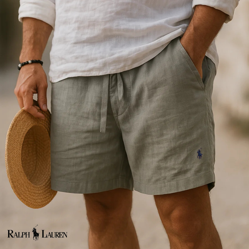 L.R Heritage Linen Capri Shorts