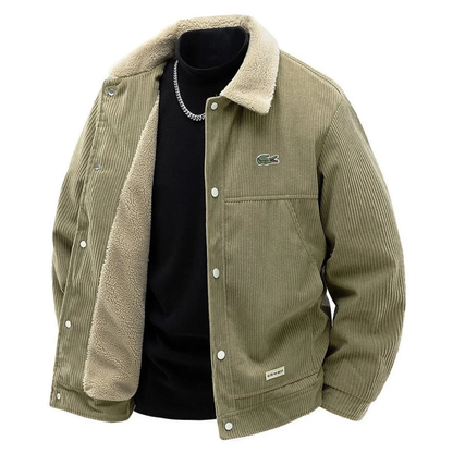Premium Corduroy Sherpa Lined Jacket - Clearance Sale