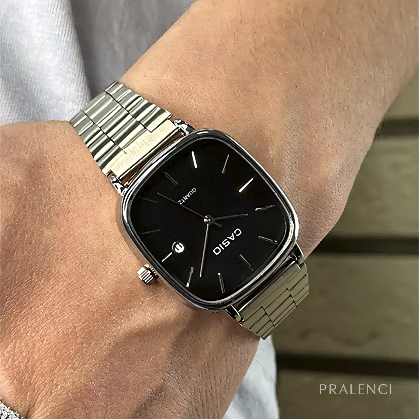 C A S I O Luxurious 36mm Watch - Transferred steel